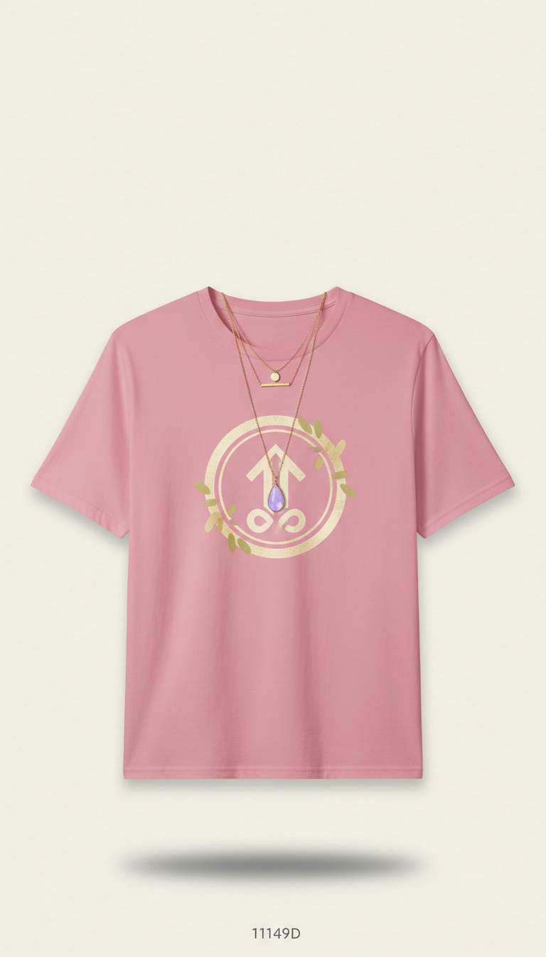 Graphic Tee With Motivational Quote