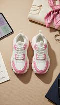 Chunky Sneakers In Vegan Leather